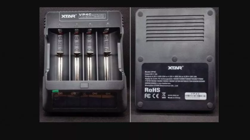 Xtar VP4C Charger and Xtar VC4S Charger
